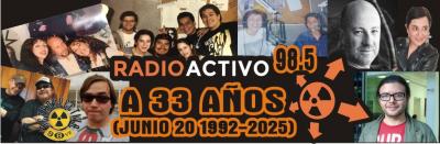 Especial 33 ANIVERSARIO RADIOACTIVO(Jun20-1992)