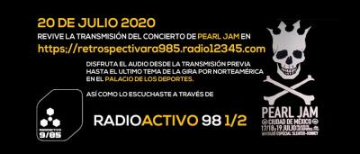 Retransmision del Concierto de Pearl Jam 2003 Palacio de los Deportes